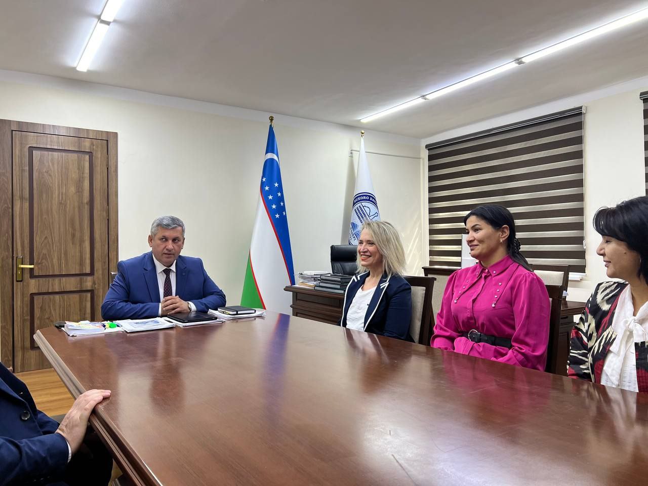 Turkiyaning Ege universiteti professori Buxoro davlat pedagogika institutida